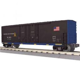 Click here to learn more about the M.T.H. Electric Trains O-27 50'' Double Door Plugged Box, NS.