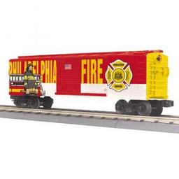 Click here to learn more about the M.T.H. Electric Trains O-27 Box, Philadephia Fire Department.