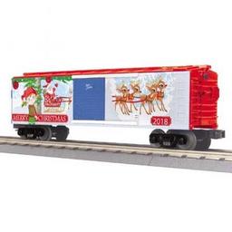 Click here to learn more about the M.T.H. Electric Trains O-27 Box, Christmas/Santa/2018.