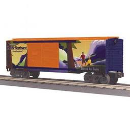 Click here to learn more about the M.T.H. Electric Trains O-27 40'' Double Door Box, Pacific NorthWest.