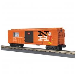 Click here to learn more about the M.T.H. Electric Trains O-27 Operating Box Car w/Power Meter, NH.
