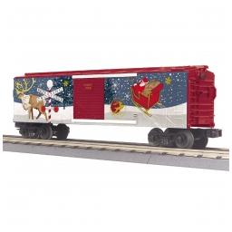 Click here to learn more about the M.T.H. Electric Trains O-27 Box w/Blinking LEDs, North Pole.