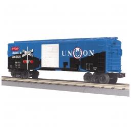 Click here to learn more about the M.T.H. Electric Trains O-27 Box w/Blinking LEDs, Union Rail.
