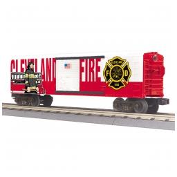Click here to learn more about the M.T.H. Electric Trains O-27 Box, Cleveland Fire Dept.
