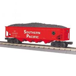 Click here to learn more about the M.T.H. Electric Trains O-27 4-Bay Hopper, SP.