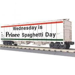 Click here to learn more about the M.T.H. Electric Trains O-27 Airslide Hopper, Wednesday is Spaghetti Day.