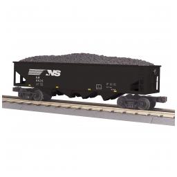 Click here to learn more about the M.T.H. Electric Trains O-27 4-Bay Hopper, NS.