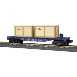 Click here to learn more about the M.T.H. Electric Trains O-27 Flat w/2 Crates, NASA.