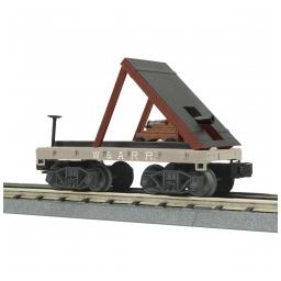 Click here to learn more about the M.T.H. Electric Trains O-27 19th Century Flat w/Cannon, WARR.