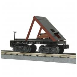 Click here to learn more about the M.T.H. Electric Trains O-27 19th Century Flat w/Cannon, L&N.