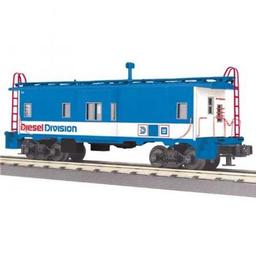 Click here to learn more about the M.T.H. Electric Trains O-27 Bay Window Caboose, GM Diesel Division.