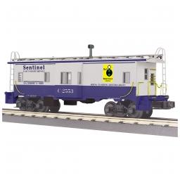 Click here to learn more about the M.T.H. Electric Trains O-27 Bay Window Caboose, B&O #C-2553.