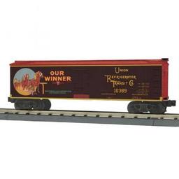 Click here to learn more about the M.T.H. Electric Trains O-27 40'' Wood Reefer, Our Winner Juice.