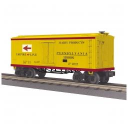 Click here to learn more about the M.T.H. Electric Trains O-27 19th Century Reefer, PRR #110006.