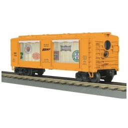 Click here to learn more about the M.T.H. Electric Trains O-27 Operating Action Car, BNSF.