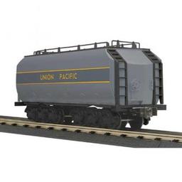 Click here to learn more about the M.T.H. Electric Trains O-27 DC Auxiliary Water Tender, UP/Gray & Yellow.