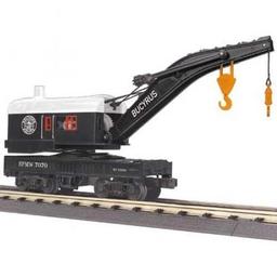 Click here to learn more about the M.T.H. Electric Trains O-27 Crane Car, SP.