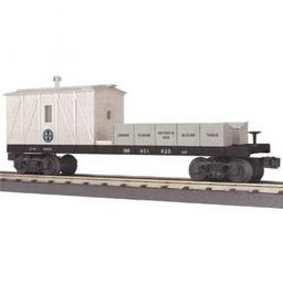 Click here to learn more about the M.T.H. Electric Trains O-27 Crane Tender Car, BNSF.