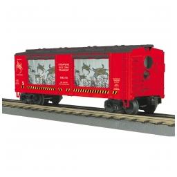 Click here to learn more about the M.T.H. Electric Trains O-27 Operating BoxCar/Action,Chesapeake Blue Crabs.