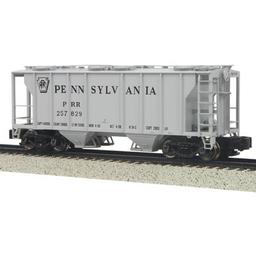 Click here to learn more about the M.T.H. Electric Trains S PS-2 2-Bay Hopper, PRR #257829.