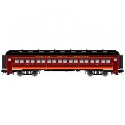 Click here to learn more about the Atlas O, LLC O TrainMan 60'' Coach, CGW (2R).