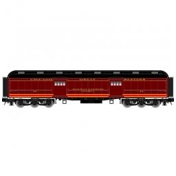 Click here to learn more about the Atlas O, LLC O TrainMan 60'' Baggage, CGW (2R).