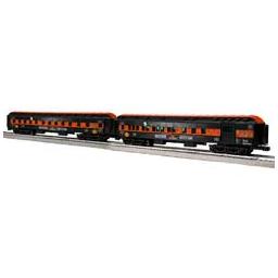 Click here to learn more about the Lionel O 18" Passenger Car Set,ELX/Midnight Special #1(2).