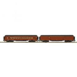 Click here to learn more about the M.T.H. Electric Trains O 70'' Madison Baggage/Coach, PRR #6020.