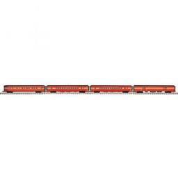 Click here to learn more about the M.T.H. Electric Trains O 70'' Streamline Smooth Passenger, SP #6719 (4).