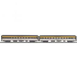 Click here to learn more about the M.T.H. Electric Trains O 70'' Streamline Smooth Sleeper/Diner, C&O #2630.