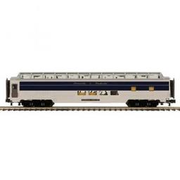 Click here to learn more about the M.T.H. Electric Trains O 70'' Streamline Ribbed Full Vista Dome, L&N.