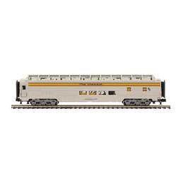 Click here to learn more about the M.T.H. Electric Trains O 70'' Streamline Ribbed Full Vista Dome, C&O.