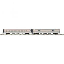 Click here to learn more about the M.T.H. Electric Trains O 70'' Streamline Ribbed Baggage/Coach, PRR.