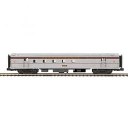 Click here to learn more about the M.T.H. Electric Trains O 70'' Streamline Ribbed RPO, PRR.