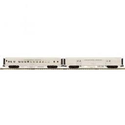 Click here to learn more about the M.T.H. Electric Trains O 70'' Streamline Ribbed Baggage/Coach, CZ #802.