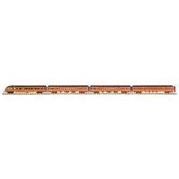 Click here to learn more about the M.T.H. Electric Trains O 70'' Streamline SS Passenger Sets, MILW #1330 (4).