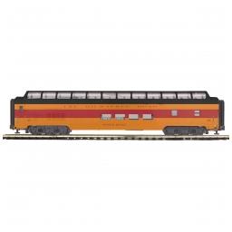 Click here to learn more about the M.T.H. Electric Trains O 70'' Streamline SS Vista Dome,MILW #60 Super Dome.