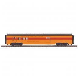 Click here to learn more about the M.T.H. Electric Trains O 70'' Streamlined Smooth Sided RPO, MILW #2151.