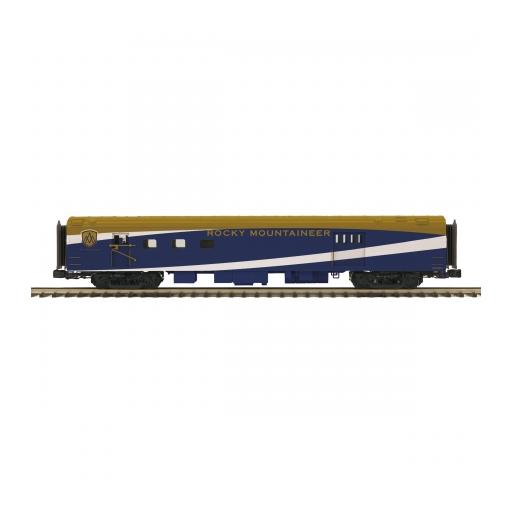 M.T.H. Electric Trains O 70'' Streamlined SS RPO, Rocky Mountaineer #9274