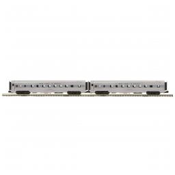Click here to learn more about the M.T.H. Electric Trains O 70'' RS Streamlined Sleeper/Sleeper Set, GE (2).