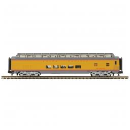 Click here to learn more about the M.T.H. Electric Trains O 70'' SS SL Full Length Vista Dome Pass Car, UP.