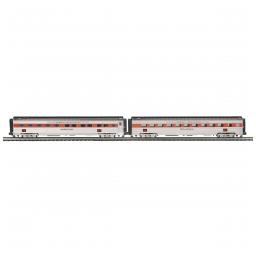 Click here to learn more about the M.T.H. Electric Trains O 70'' SL Sleeper/Diner Passenger Set, NH (2).
