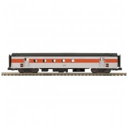 Click here to learn more about the M.T.H. Electric Trains O 70'' SL Ribbed RPO Passenger Car, NH.