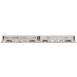 Click here to learn more about the M.T.H. Electric Trains O 70'' SL Baggage/Coach Passenger Set, SF (2).