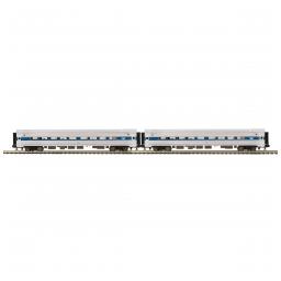 Click here to learn more about the M.T.H. Electric Trains O Amfleet Passenger, AMTK (2).