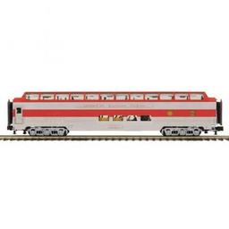 Click here to learn more about the M.T.H. Electric Trains O 70'' Streamline Ribbed Full Vista Dome, MKT.