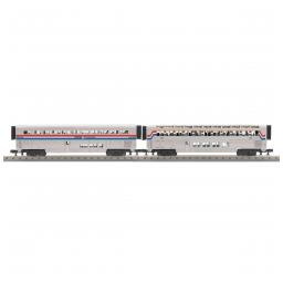 Click here to learn more about the M.T.H. Electric Trains O-31 SuperLiner Set, Amtrak/Phase III #4019 (2).