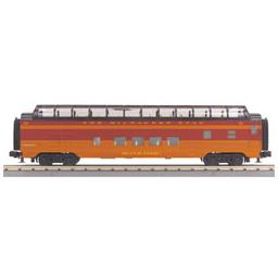 Click here to learn more about the M.T.H. Electric Trains O-27 60'' Streamline Full Vista Dome, MILW.