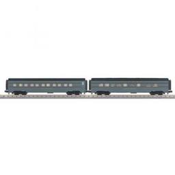 Click here to learn more about the M.T.H. Electric Trains O-27 60'' Streamline Sleeper/Diner, UP.