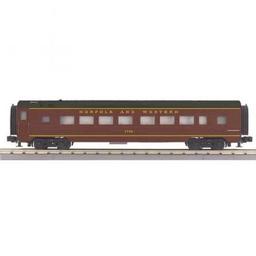 Click here to learn more about the M.T.H. Electric Trains O-27 60'' Streamline Coach, N&W.